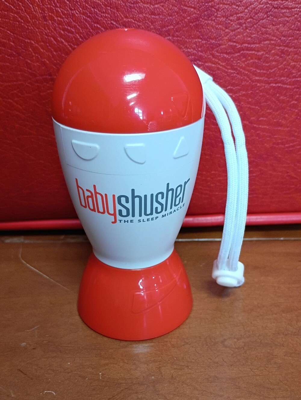 Baby Shusher Portable Sound Soother in Orange and White